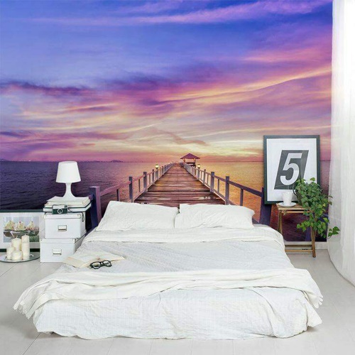 Giấy dán tường đẹp giá rẻ cho phòng ngủ phòng khách hòa mình cùng thiên nhiên 9