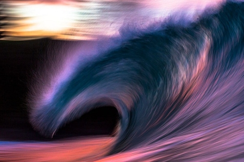 Hình ảnh biển đẹp với những cơn sóng cuộn tròn ấn tượng 13