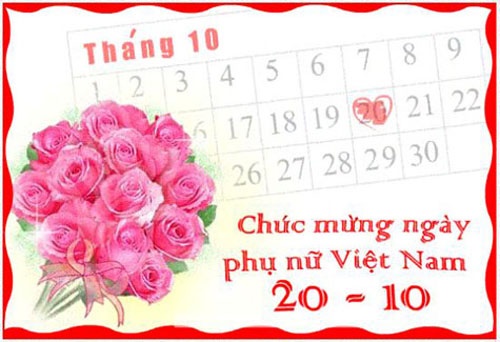 Lời chúc ngày phụ nữ Việt Nam 20-10-2016 hay ý nghĩa nhất 22