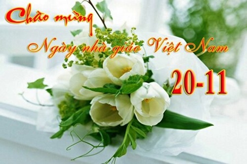 Hình ảnh 20-11 đẹp dùng để in thiệp tặng thầy cô giáo ngày nhà giáo Việt Nam 1