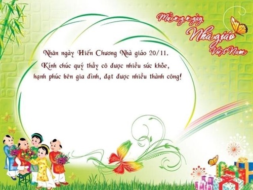 Hình ảnh 20-11 đẹp dùng để in thiệp tặng thầy cô giáo ngày nhà giáo Việt Nam 20
