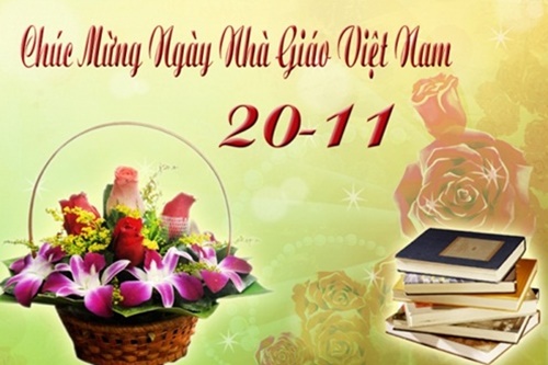 Hình ảnh 20-11 đẹp dùng để in thiệp tặng thầy cô giáo ngày nhà giáo Việt Nam 21