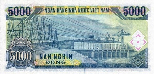 Hình ảnh tiền Việt Nam cùng các địa danh được in trên các mệnh giá 11